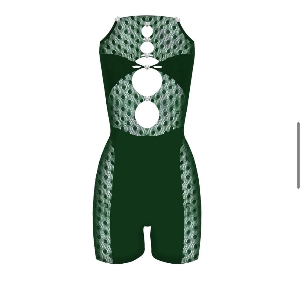 POSTER GIRL Jetta Jumpsuit - Forest Green